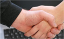 shaking hands